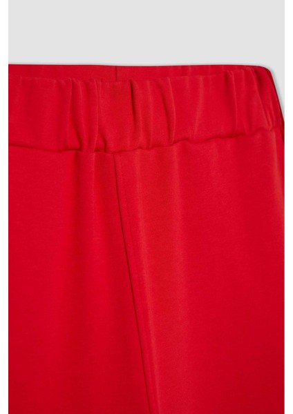 DeFactoFit Standart Fit Çift Cepli Esnek Paça Skuba Dalgıç Kumaş Basic Eşofman Altı C2294AX24SP