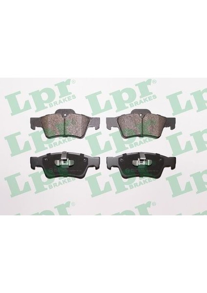 05P1254 Fren Balatası Arka W463 04> W164 05>11 W251 05>11