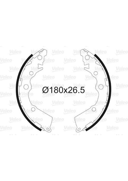 564152 Arka Fren Balatası Pabuc Kıa Pıcanto 2011>