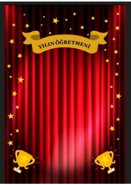 Canım Öğretmenim,yılın Öğretmeni,öğretmenler Günü,okul Panosu Kumaş Pano 150X200