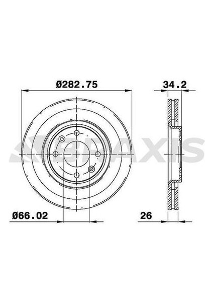 Braxıs AE0008 On Fren (Dıskı) Aynası Havalı C2 C3 C4 C4 C5 Xsara Iı Xsara Pıcasso Partner Iı P206 P207 P307 Partner Tepe Berlıngo Iıı P308 P3008 5008 Ds3 C4 Iı Ds4 Ds5 (Havalı)
