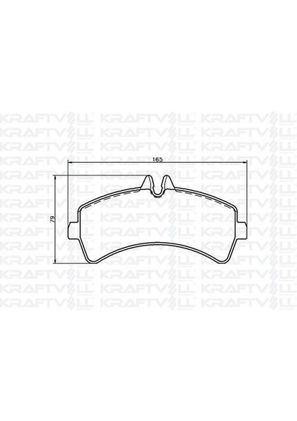 07010042 Fren Balatası Arka Crafter Sprınter 2.5tdı 06 >