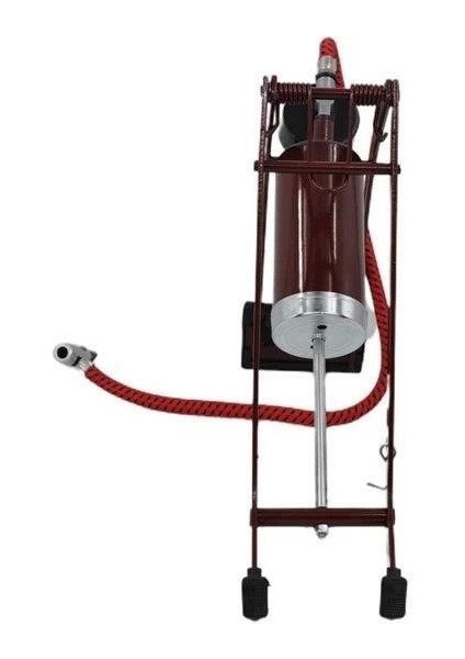 Bfs Basınç Göstergeli Ayak Pompası Araba Bisiklet Motor Lastik Pompası