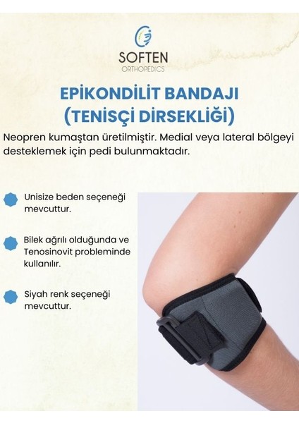 Soften Orthopedıcs Epikondilit Bandajı