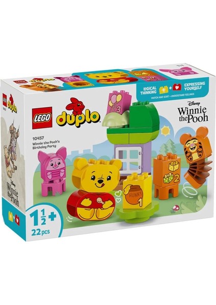 Bfs 10457 LEGO Duplo Winnie The Poohnun Doğum Günü Partisi 22 Parça +1,5 Yaş