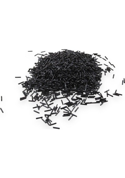 Siyah Burgulu Boru 10 mm Boncuk 100 gr fiyatları