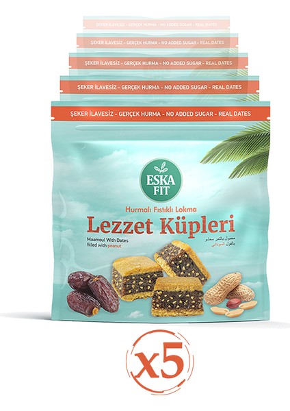 Hurmalı Fıstıklı Lokma (5 Paket)