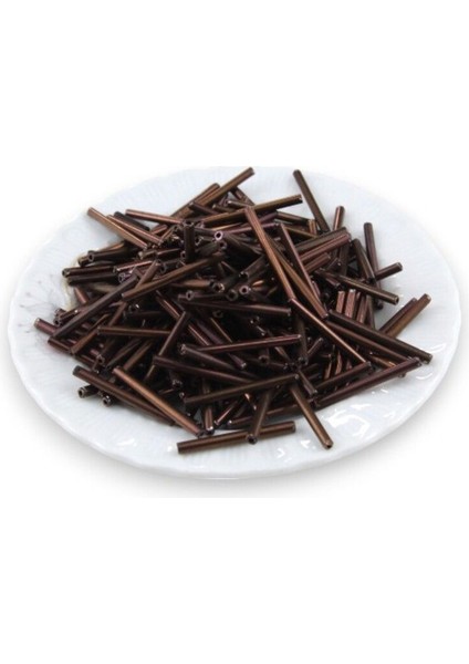 Metal Bakır Kaplama Boru 28 mm Boncuk 100 gr