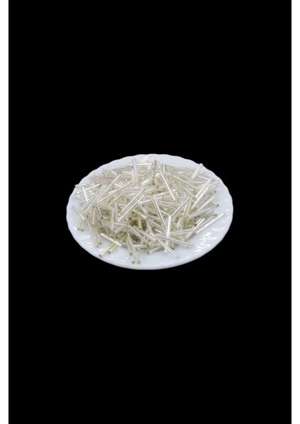 Gümüş Burgulu Boru 14 mm Boncuk 100 gr