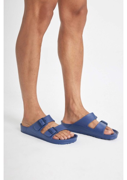 Erkek Düz Taban Çift Bantlı Eva Terlik T5135AZ24HS