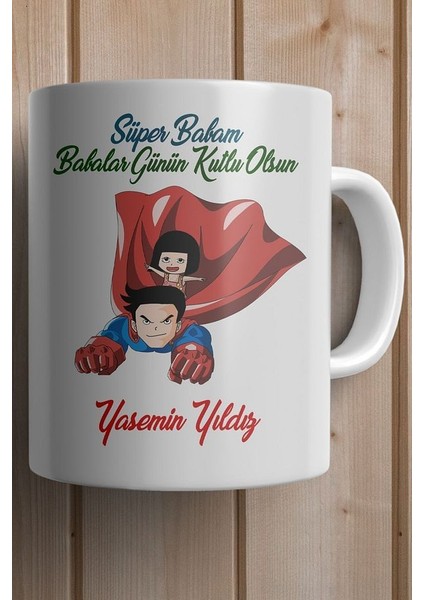 Kişiye Özel Babalar Günü Temalı Kupa Bardak fiyatları