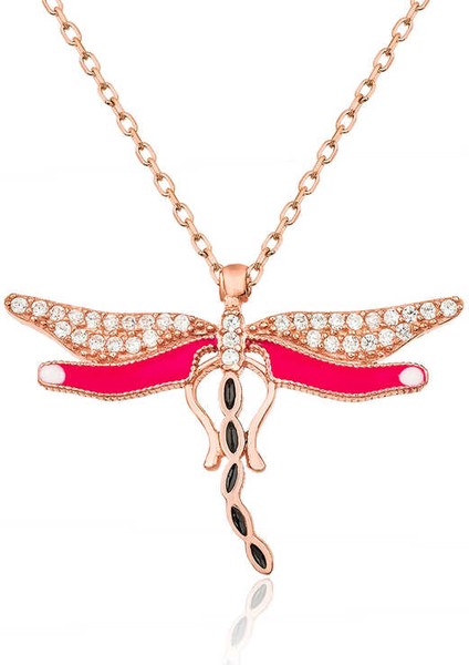 Gümüş Yusufçuk Bayan Kolye SL10798