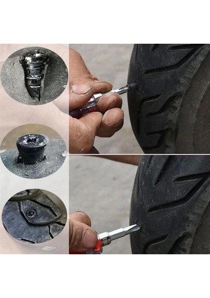 10 Adet Çok Amaçlı Kolay Kullanılabilir Araba Lastiği Tamir Kauçuğu indirimleri