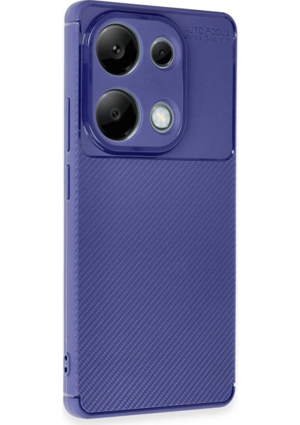 Xiaomi Redmi Note 13 Pro 4g Kılıf Auto Focus Karbon Kapak - Lacivert - CPT108944-1643 fiyatları