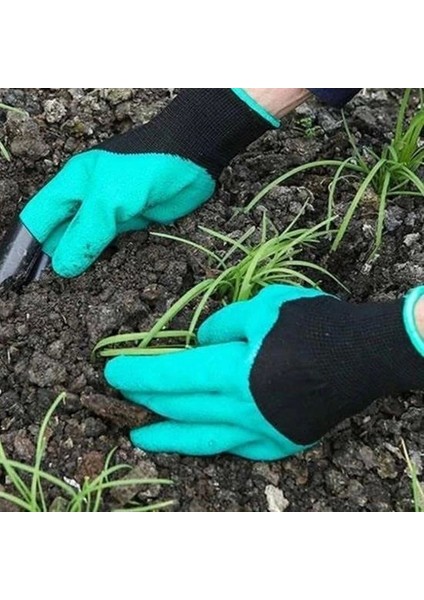 Bfs Toprak Kazma Ekme Çapalama Için Korumalı Bahçe Bahçivan Eldiveni
