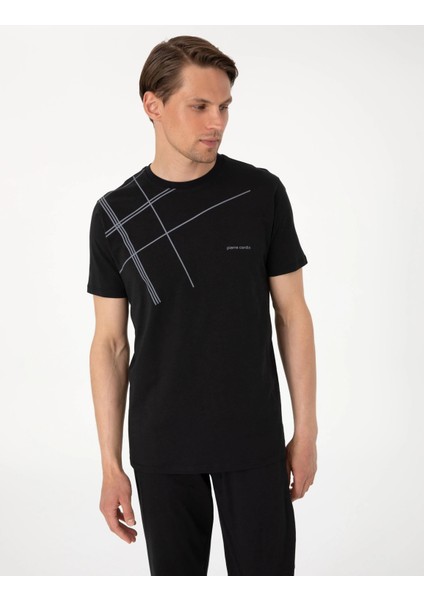 Erkek Kısa Kollu Bisiklet Yaka Pijama Takım modelleri