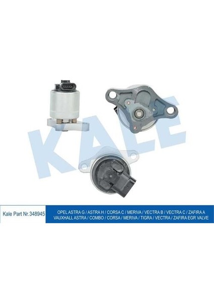 348945 Egr Valfı Astra G Corsa C Merıva Vectra C Zafıra 1.4i