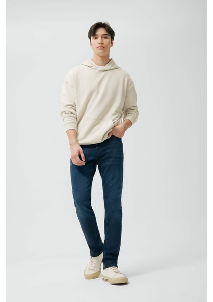 Pedro Slim Fit Dar Kalıp Normal Bel Dar Paça Jean Pantolon C3905AX24SP