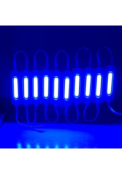 20 Adet Parmak Cob LED Mavi Renk 24V Su Geçirmez(Yeni Nesil) fiyatları