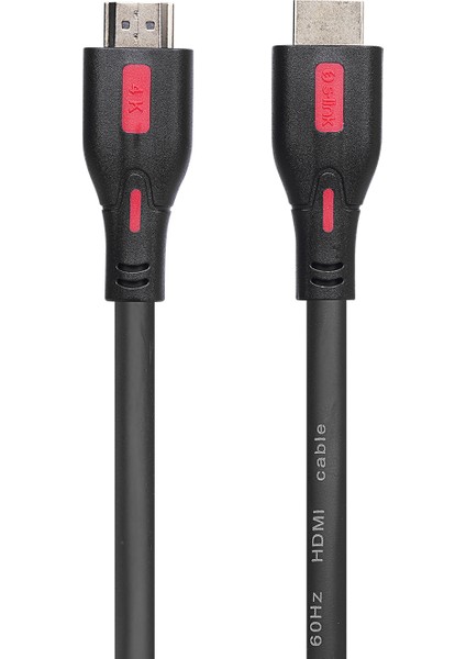 SL-HDM4K105 19+1 HDMI To HDMI 5mt V2.0 4K (3840-2160) 60Hz Kablo fiyatları