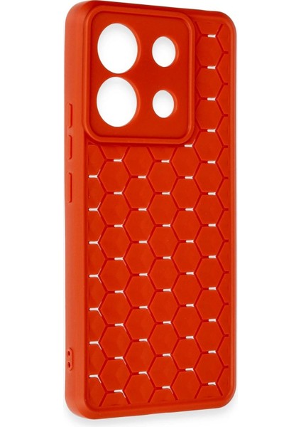Xiaomi Redmi Note 13 Pro 5g Kılıf Petek Silikon Kapak - Kırmızı - CPT105814-5404 modelleri