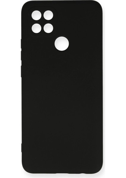 Oppo A15 Kılıf Nano Içi Kadife Silikon - Siyah - CPT103234-2094