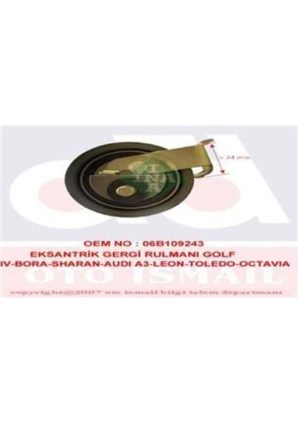 531039920 Triger Eksantrik Gergi Rulmanı Golf Iv Bora 1.8 1.8