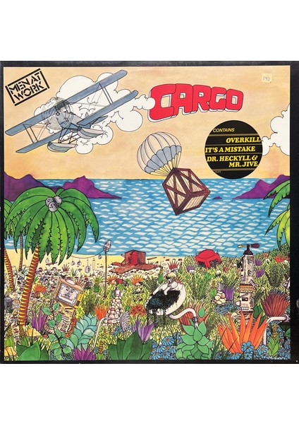 Men At Work Cargo Lp Plak