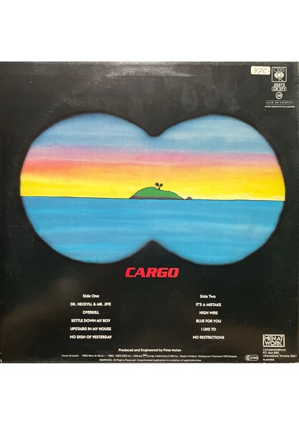 Men At Work Cargo Lp Plak fiyatları