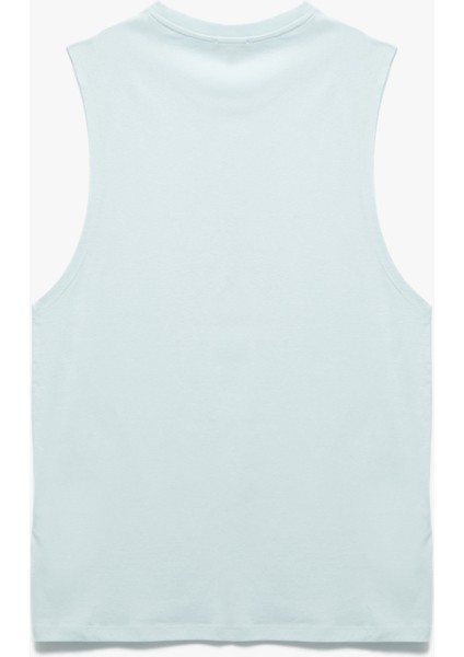 Bisiklet Yaka Pamuklu Regular Fit Baskılı Kolsuz Atlet fırsatları