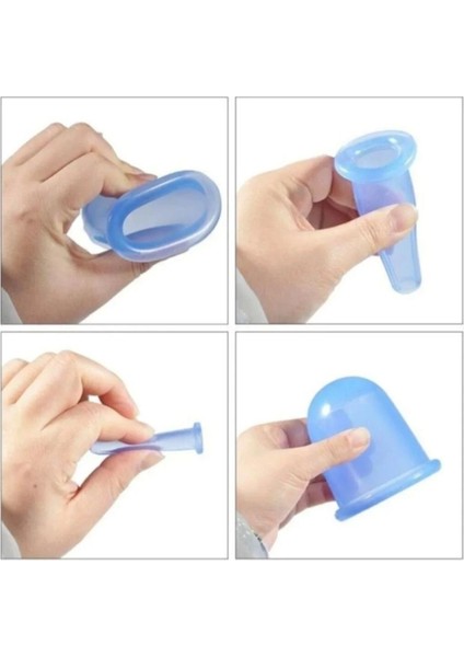 Iki Adet Masaj Kupası Seti, ve Hafif Tasarım, Sağlıklı Kullanım Için Ideal