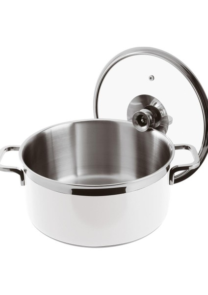 Kapaklı Tencere cm 24 H 12