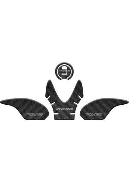 Rks R250 2022 - 2024 Uyumlu Tank Pad Set 001
