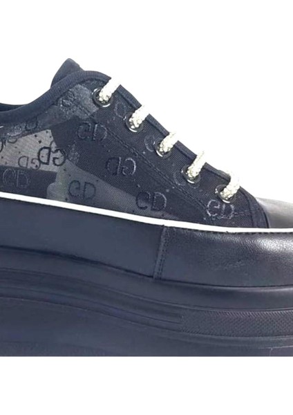 Kadın Yüksek Taban Sneaker Spor Ayakkabı 24Y345-11 modelleri