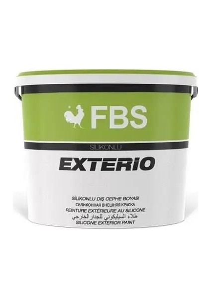 Exterio Silikonlu Dış Cephe Boyası 2.2 Lt Kiremit Renk