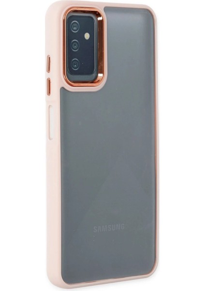 Samsung Galaxy M13 Kılıf Dora Kapak - Pudra - CPT103482-3980