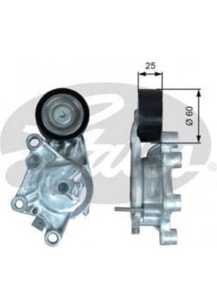 T39374 Alternatör Gerg Rulmanı Kütüklü Part-Berl 14-C3 16-P