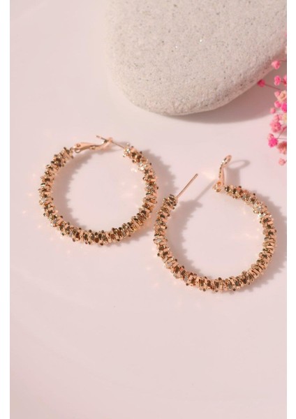 Gold Renkli Halka Küpe fırsatları