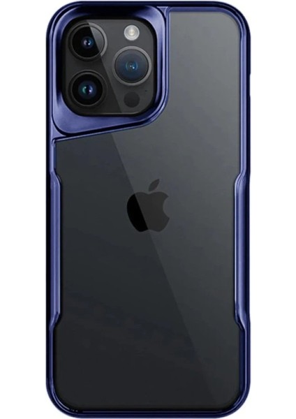 iPhone 16 Pro Kılıf Boyi Silikon Kapak - Lacivert - CPT106589-2061