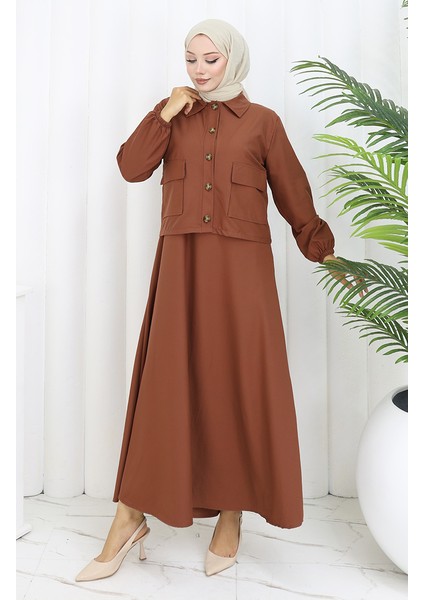 Jile Ceket Ikili Takım 0117-03 Kiremit fiyatları