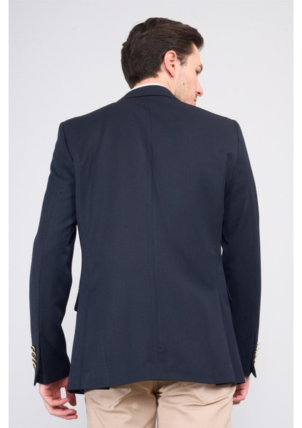 4635 Erkek Loco Slimfit Blazer Ceket Lacivert fırsatları