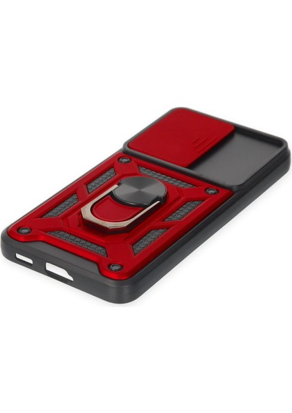 Samsung Galaxy S24 Kılıf Pars Lens Yüzüklü Silikon - Kırmızı - CPT105474-1923 indirimleri