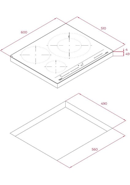 Ibc 63320 Bk Mss Indüksiyon Ocak