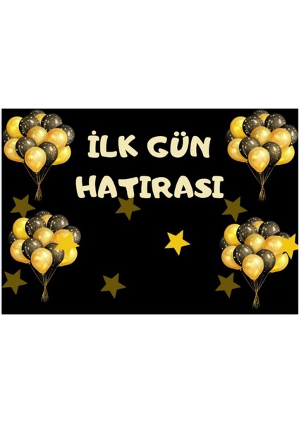 Ilk Gün Hatırası, Okulda Ilk Günüm, Balonlu Kumaş Pano, Arka Planlı 150X200 modelleri