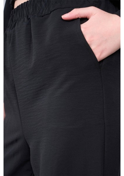 Çetinkaya Fithit 1489 Kadın Gömlek Pantolon Ikili Takım Siyah indirimleri