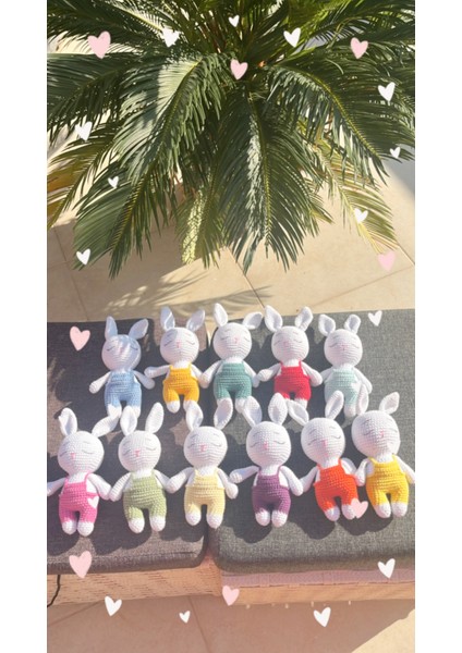 Amigurumi Organik Minnoş Tavşan modelleri