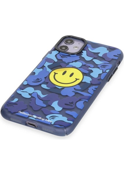 iPhone 12 Kılıf Apollo Magneticsafe Desenli Kapak - Apollo Mavi - 1 - CPT108524-5781