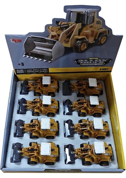 Bfs SZT-9964 Sürtmeli Metal Inşaat Aracı Kepçe