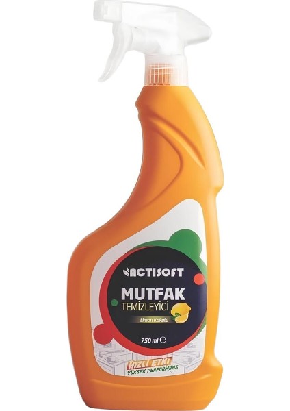 Mutfak Temizleyici Limon Kokulu Sprey 4 Adet x 750 ml fiyatları