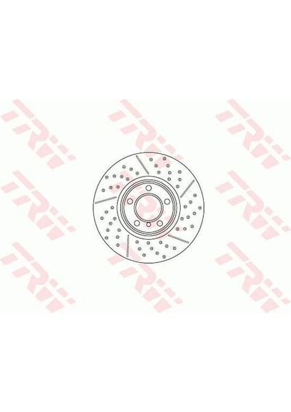 DF6604S Fren Dıskı On Bmw 1 2010> . 2 2013> . 3 2011> . 4 2013>